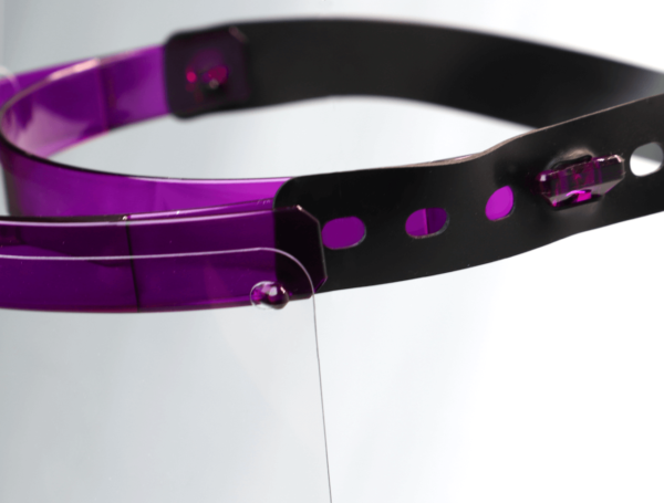 Roncelli Face Shield - Purple - Image 3
