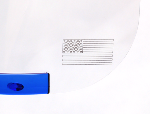 Roncelli Face Shield - Blue - Image 5