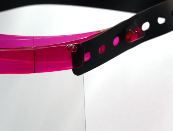 Roncelli Face Shield - Pink - Image 3